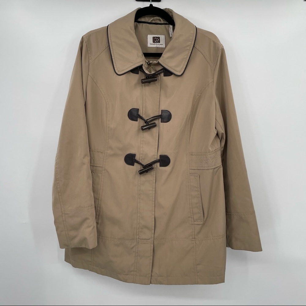 Launrdy by Shelli Segal Tan Jacket